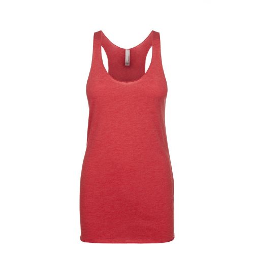 Bild av Next Level Tri-Blend Racer Back-topp för kvinnor / damer