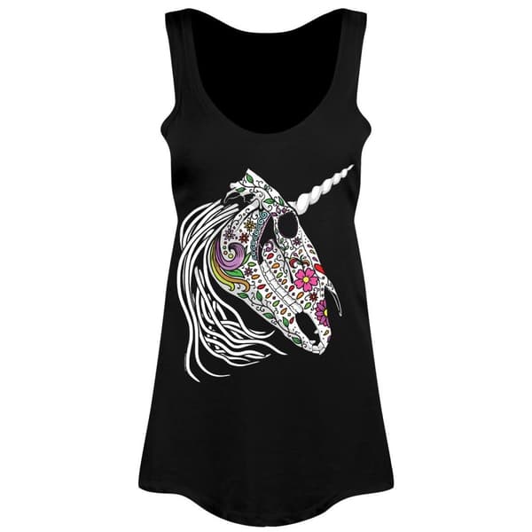 Grindstore Kvinnor/Damer Sugar Skull Unicorn Floaty Vest