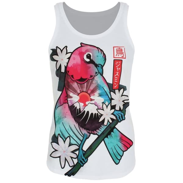 Unorthodox Collective Womens/Ladies Mejiro Sub Tank White UK 12