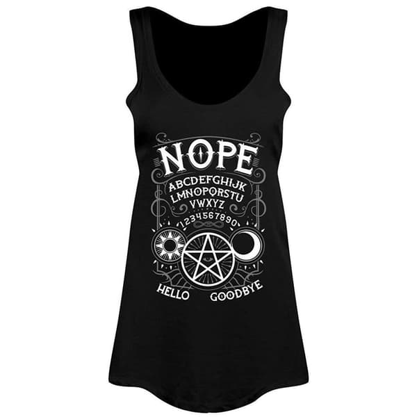 Grindstore Ladies/Womens Nope Ouija Floaty Tank