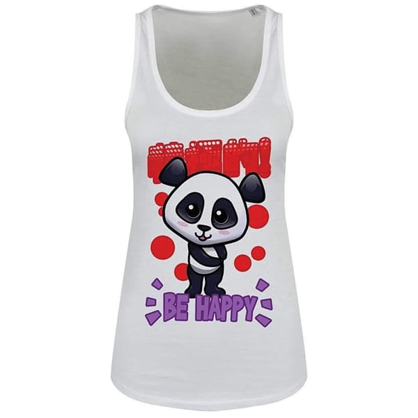 Handa Panda Ladies/Womens Be Happy Floaty Tank