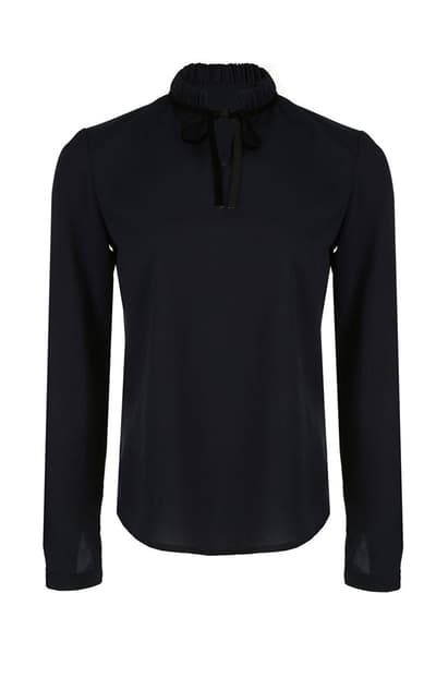 B92G Bluse, Navy Blue, 40