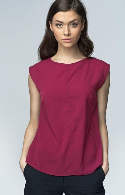 BLOOSE B54, BURGUNDY, 38