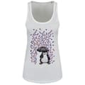 Miniatyrbillede 1 af 2: Psycho Penguin Dame/Damer No Love flydende vest Top
