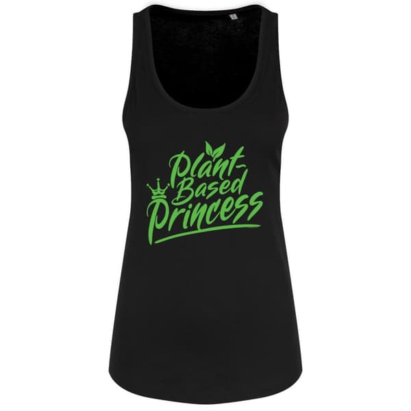 Grindstore Womens/Ladies Plant Based Princess Tank Top Black S