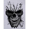 Miniatyrbilde 3 av 3: Grindstore Mens Carved Skull Vest Top