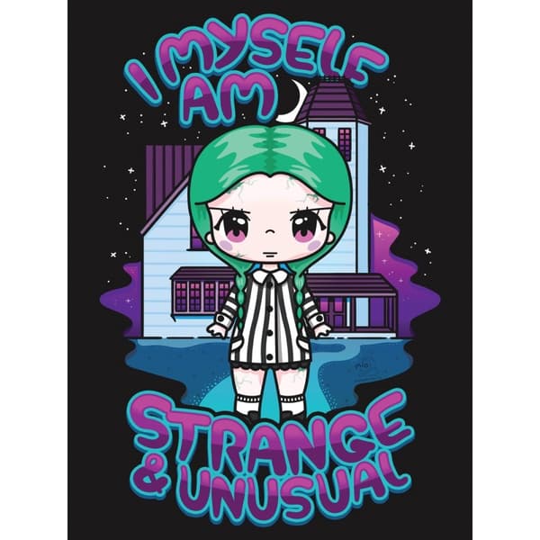 Mio Moon Dame/Damer I Myself Am Strange & Unusual Vest Top