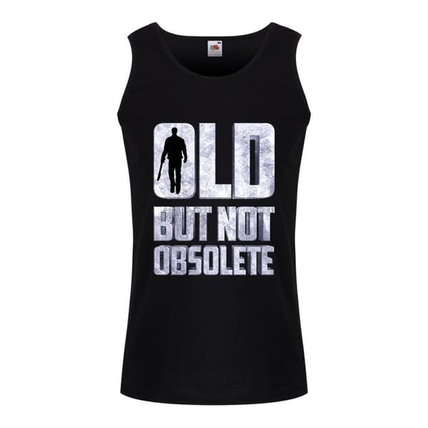 Grindstore Mens Old But Not Obsolete Vest Top