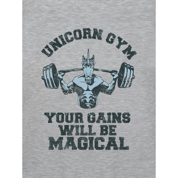 Grindstore Enhörning Gym Racerback Vest Top för män