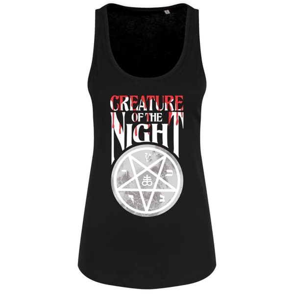 Grindstore Kvinnor/Damer Creature Of The Night Vest Top