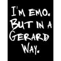 Miniatyrbilde 3 av 3: Grindstore Womens/Ladies Im Emo But In A Gerard Way Vest Top