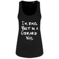 Miniatyrbilde 1 av 3: Grindstore Womens/Ladies Im Emo But In A Gerard Way Vest Top
