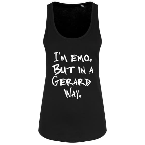Grindstore Womens/Ladies Im Emo But In A Gerard Way Vest Top