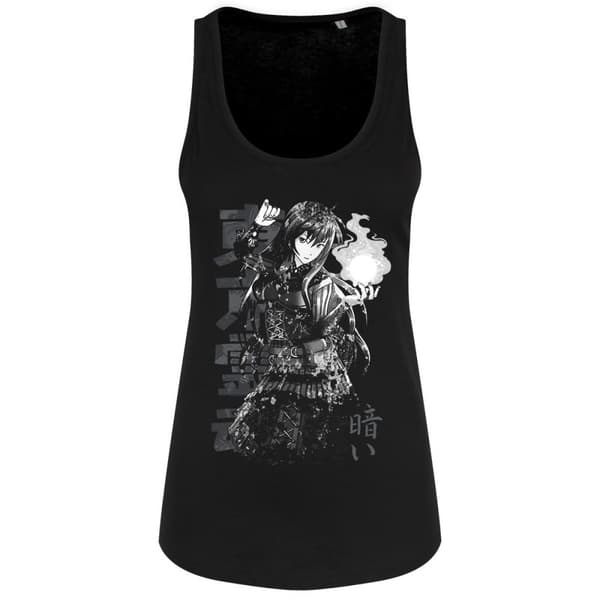 Tokyo Spirit Womens/Ladies Kurai Monochrome Vest Top