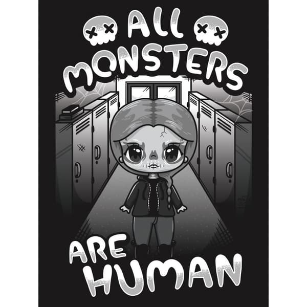 Mio Moon Kvinnor/Damer Alla monster är mänskliga Tank Top