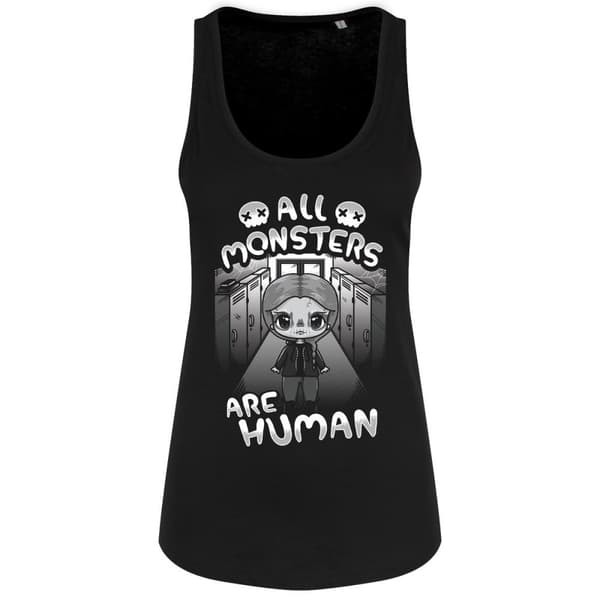 Mio Moon Kvinnor/Damer Alla monster är mänskliga Tank Top