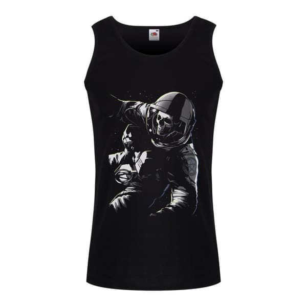 Unorthodox Collective Mens Lost In Space Vest Top Black XXL