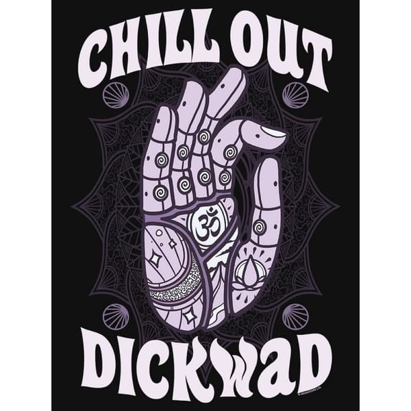 Grindstore Womens/Ladies Chill Out Dickwad Vest Top