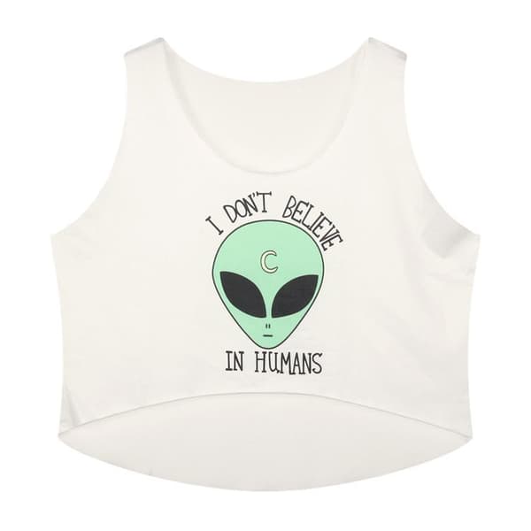 I Don't Believe Crop Topp