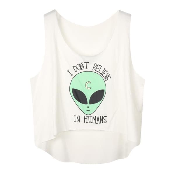 I Don't Believe Crop Topp
