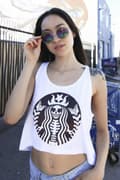 Miniatyrbild 1 av 6: Star Night Crop Top