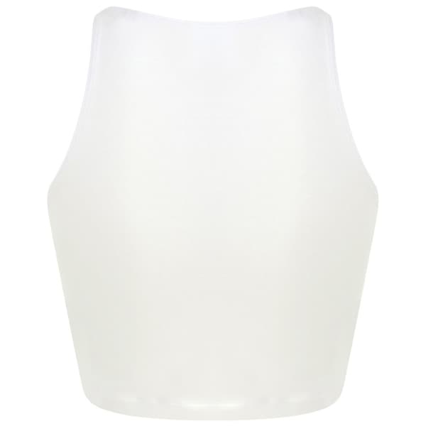 SF Womens/Ladies Cropped Crop Top