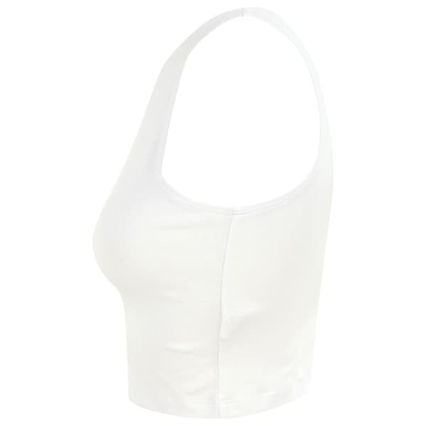 SF Womens/Ladies Cropped Crop Top