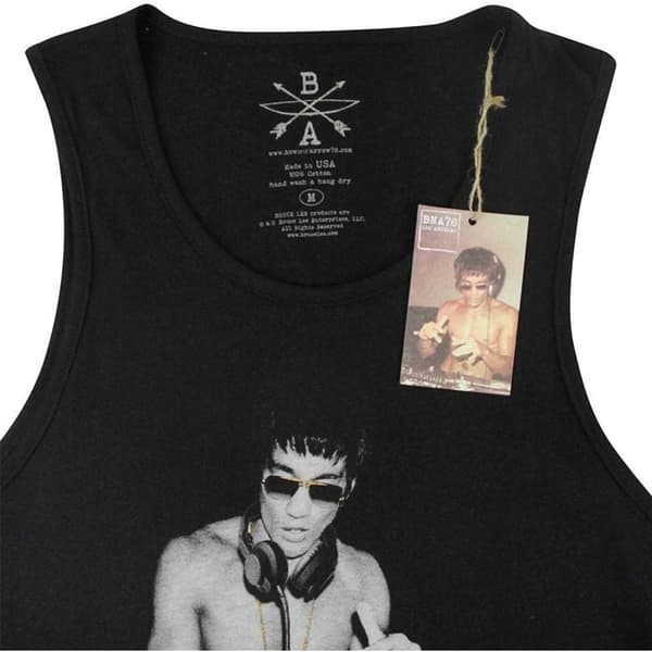 BNA78 Mens Gung Fu Scratch Bruce Lee Vest