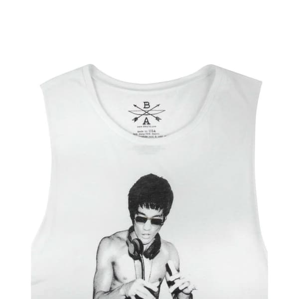 BNA78 Kvinnor/Damer Gung Fu Scratch Bruce Lee Tank Top