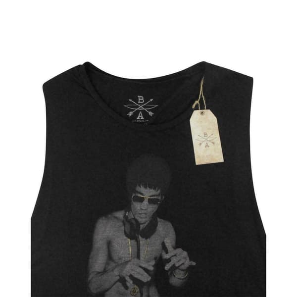 BNA78 Kvinnor/Damer Gung Fu Scratch Bruce Lee Tank Top