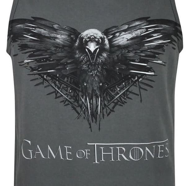 Game Of Thrones Mens Three Eyed Raven Vest