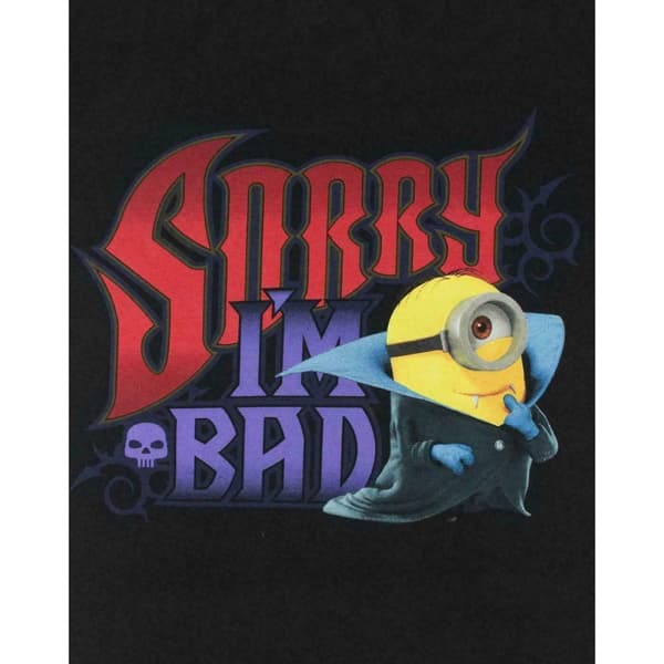 Minions Womens/Ladies Sorry I`m Bad Vest