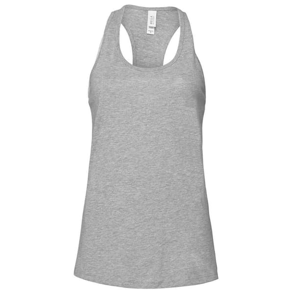Bella + Canvas Womens/Ladies Racerback Tank Top Athletic Heather M