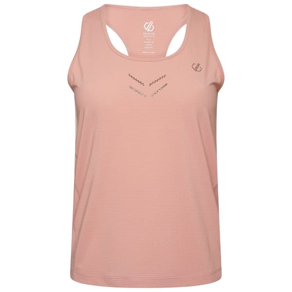 Dare 2B Womens/Ladies Crystallize Active Vest Powder Pink 18 UK