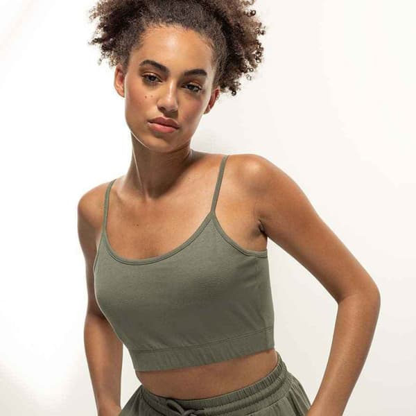 SF Womens/Ladies Sustainable Cropped Camisole