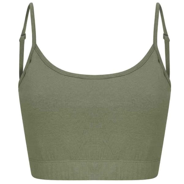 SF Womens/Ladies Sustainable Cropped Camisole