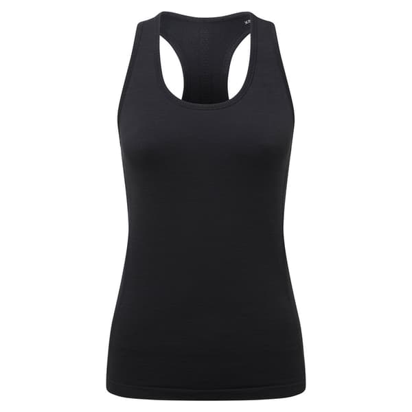 TriDri Womens/Ladies Recycled Seamless 3D Vest Black XL