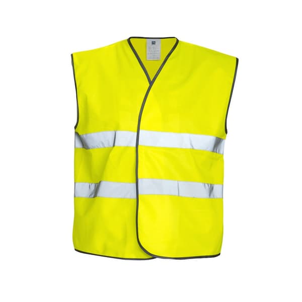 Projob Hi-Vis väst för män Yellow One Size