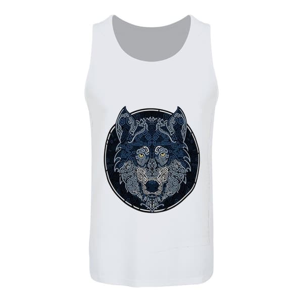 Unorthodox Collective Mens Wolf Vest White/Navy S