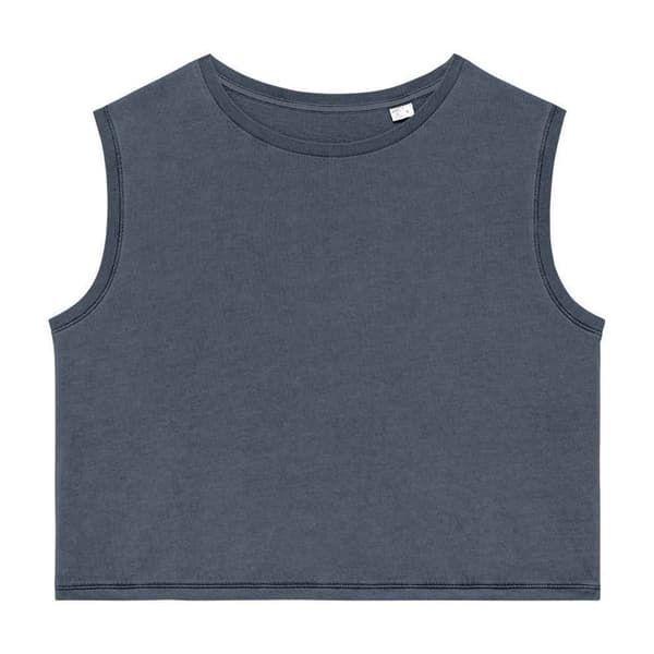 Native Spirit Kvinnor/Damer Faded Cropped Tank Top