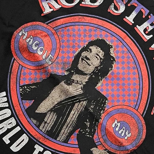 Rod Stewart Unisex Adult World Tour Tank Top