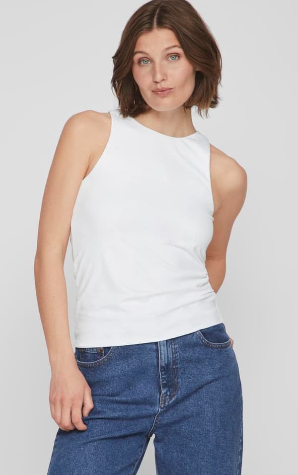 Vila - Vikenza SL Tank Top Vit M