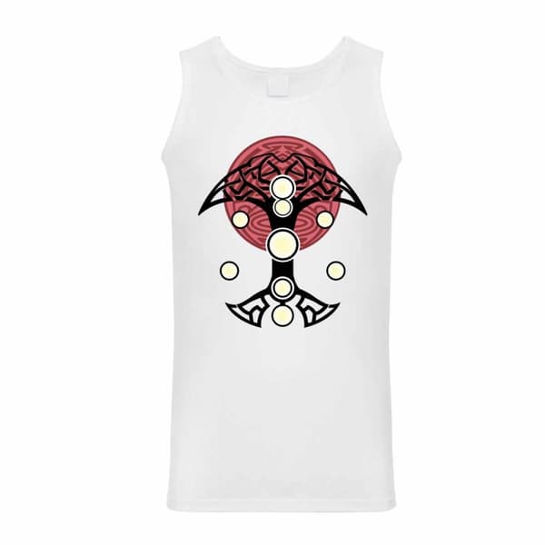 Thor: Love And Thunder Unisex vest til voksne vogtere White/Black/Red XL