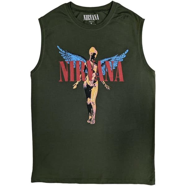 Nirvana Unisex Adult Angelic Cotton Tank Top