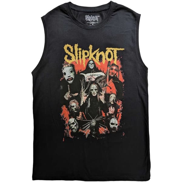 Slipknot Unisex Adult Come Play Dying Cotton Tank Top Black L
