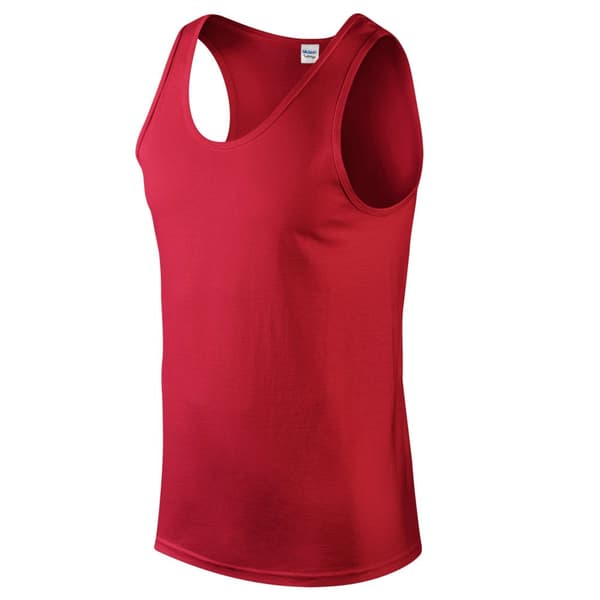 Gildan Mens Softstyle Plain Tank Top