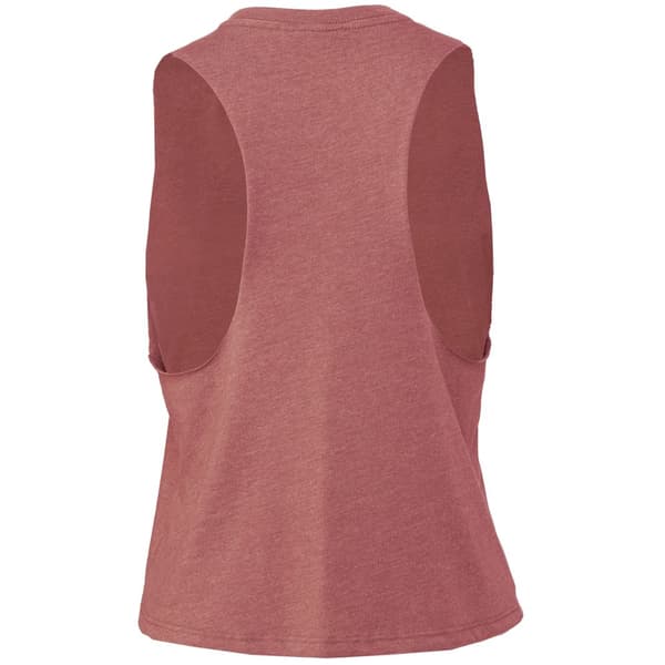 Bella + Canvas Womens/Ladies Racerback Cropped Tank Top