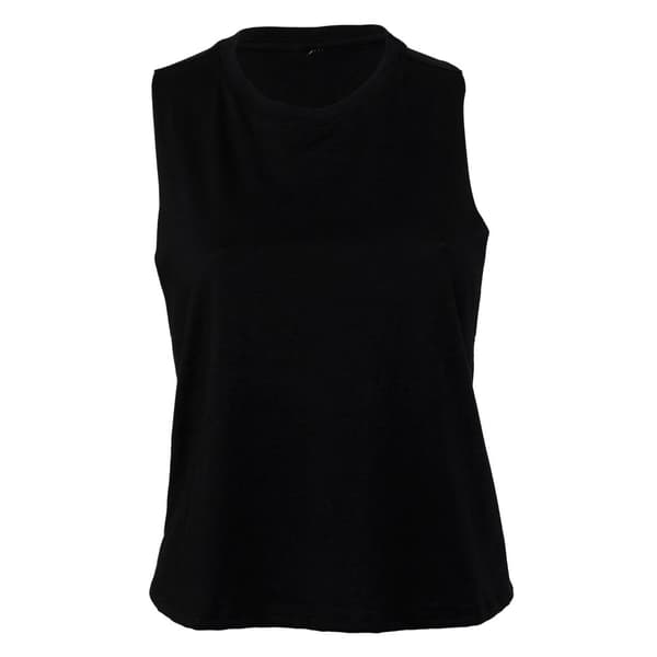 Bella + Canvas Dam/Lady Crop Racerback Tank Top