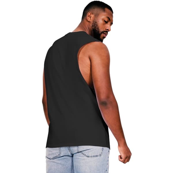 Casual Classics Mens Core Ringspun Cotton Raw Edge Tall Tank Top