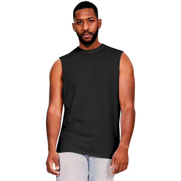 Casual Classics Mens Core Ringspun Cotton Raw Edge Tall Tank Top